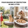 Wagsage Ultra-Luxury Dog Bed, Comes with Two Kinds of Removable