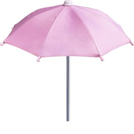 Replacement Mini Umbrella for COZYNUT Squirrel Feeder Picnic Table (Pink)