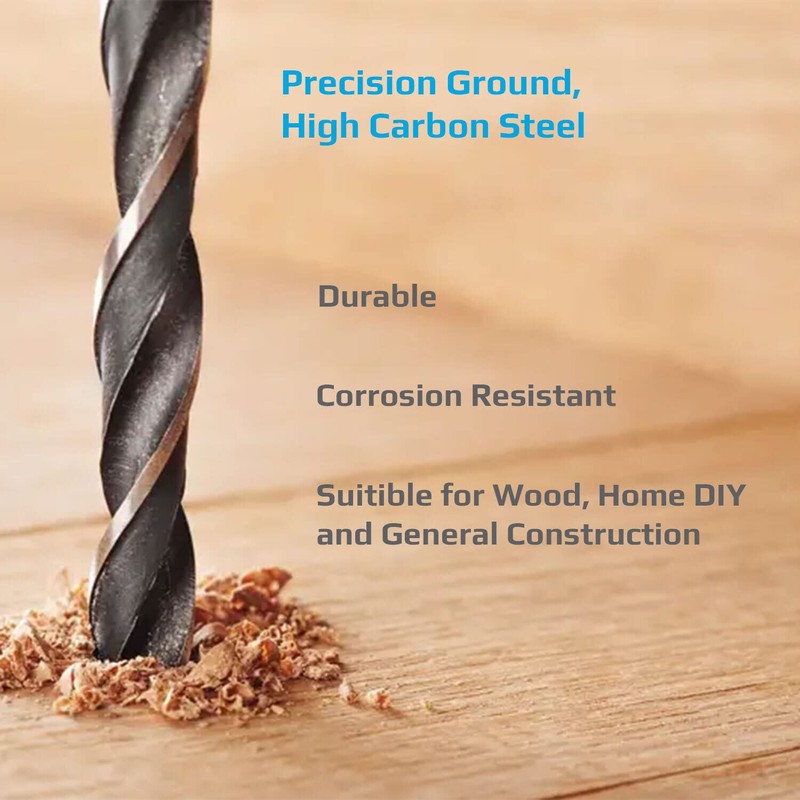 10mm x 133mm Drill Bit - Sharp Centering Brad-Point and