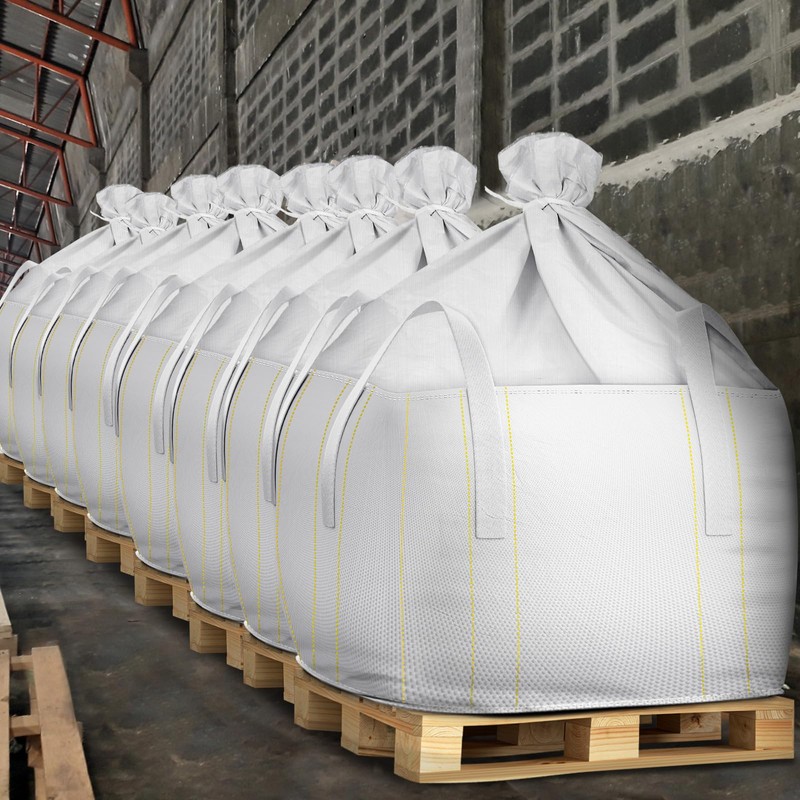 Hoolerry 10 Pcs FIBC Bulk Bag, 1.5 Ton 39" L