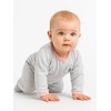 SKYTWO Baby Footie Bodysuits with Mittens - 3 Pack Infant