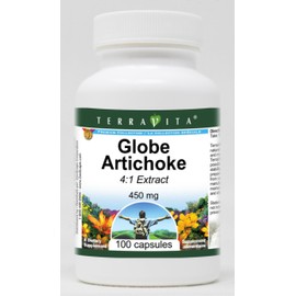 Globe Artichoke 4:1-450 mg (100 Capsules, ZIN: 520257)