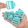 uxcell 16Pcs Plastic Ladder Slider, 1-1/2" (38mm) Sky Blue Adjustable