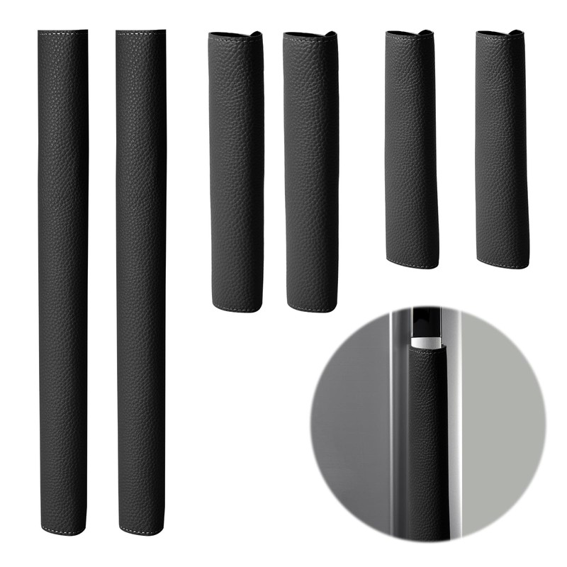 6PCS Slip PU Refrigerator Handle Cover for Fridge Oil Proof