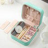 REEKNOKOL Jewellery Box Organiser, Travel Jewellery Box, Small Jewellery Organiser,