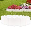 20 Pcs Garden Edging Borders, 10.5ft Plastic Landscape Borders, 5.3