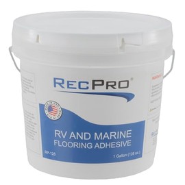 RecPro RV Roll On Floor Adhesive | Marine Grade | Water-Based | 1 Gallon