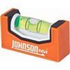 Johnson Level & Tool 1721P Nivel de bolsillo magnético, fácil