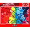 Mixed Rainbow Buttons - 500 Pieces Jigsaw Puzzle