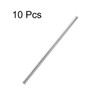 TA-VIGOR TA-VIGOR 10Pcs 5mm x 200mm Stainless Steel Round Rods,