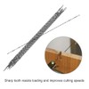 12 Pieces Carbon Steel Scroll Saw With Spiral Teeth for