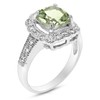 Vir Jewels 1 cttw 7MM Green Amethyst Ring .925 Sterling