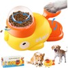 Juguetes Interactivos para Perros, Comedero Lento Tipo Rompecabezas para Perros,