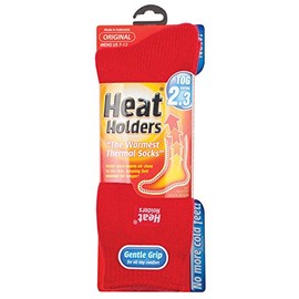 Heat Holders Thermal Socks Men's Original Red 7-12 us