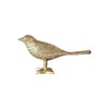 Creative Co-Op Cast Aluminum Bird Accent Decor, Gold