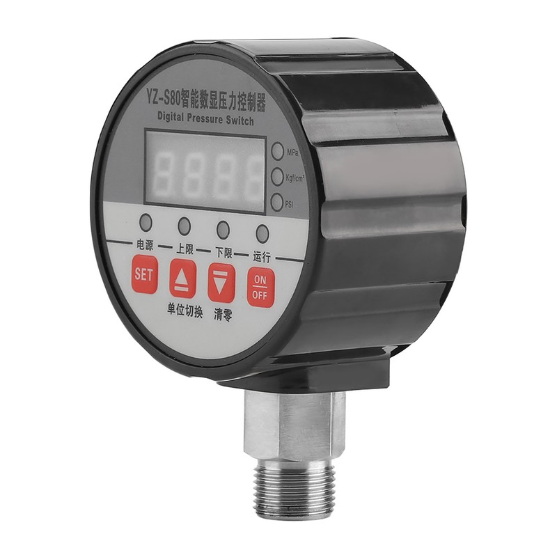 Digital Pressure Switch Controller 0-2Mpa 0.5%FS Accuracy for Water Pump