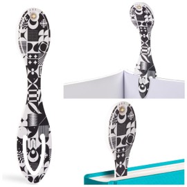 Gifts for Readers & Writers Flexilight Leselampe | 2 in 1 Lesezeichen Buch Licht | LED Clip On Leselampe | Kinder und Erwachsene Buchlampe | Buchzubehör | Geschenk für Leser, Buchliebhaber