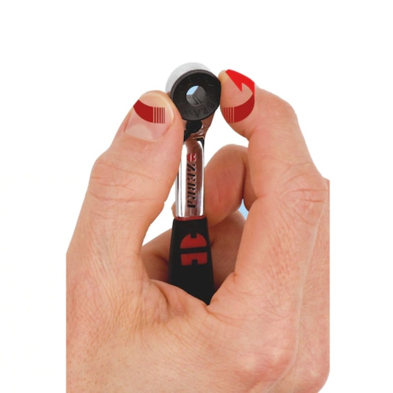 Wurth 096511 23 Ass.CH. A BUSSOLA Mini 1/4, Black