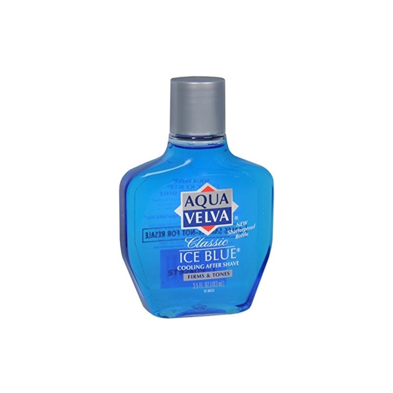 Aqua Velva Classic Ice Blue Cooling After Shave 3.50 Ounces