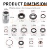 Rear Differential & Axle Bearing Seal Kit & Nut Tool