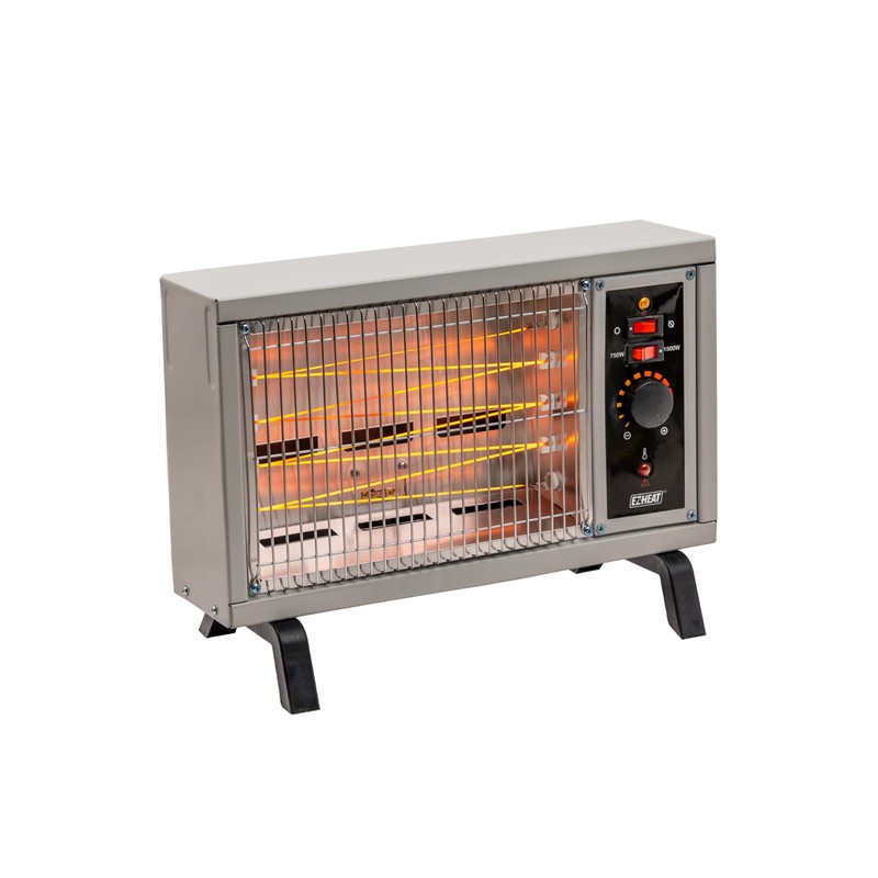 EZ-HEAT Portable Electric Indoor Radiant Wire Element Space Heater with