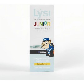 Pack 2 Lysi Omega 3 Aceite De Hígado De Bacalao Para Niño Sabor Limón