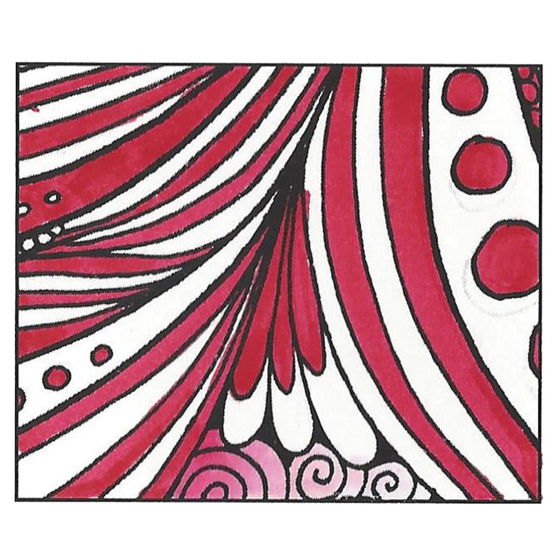 Tombow 56597 Dual Brush Pen Art Marker, 847 - Crimson,