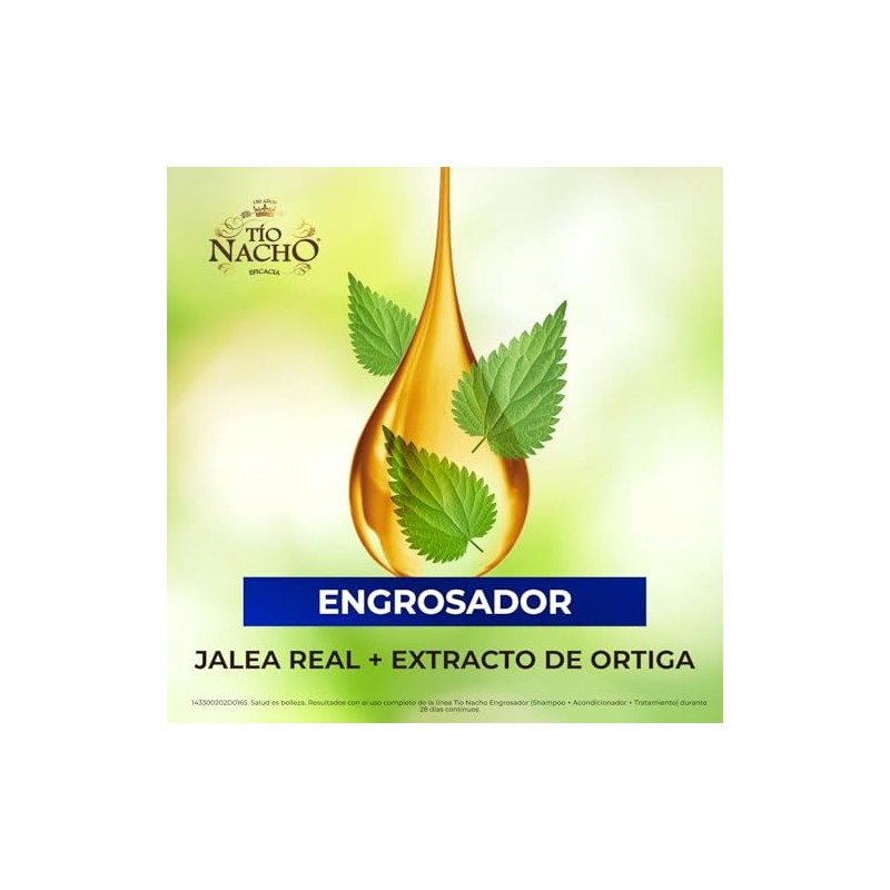 TÍO NACHO Shampoo Engrosador Anti-caída 950 ml