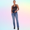 Savi Parker Women's Maternity Bootcut Jeans with Pockets –Fall Maternity