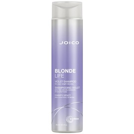 Joico Blonde Life Shampoo Violeta | Para Cabello Rubio Frío y Luminoso | Neutraliza Tonos Anaranjados | Elimina Tonos Amarillos | Aumenta el Brillo | Sin Sulfatos | Con Aceite de Monoi y Tamanu