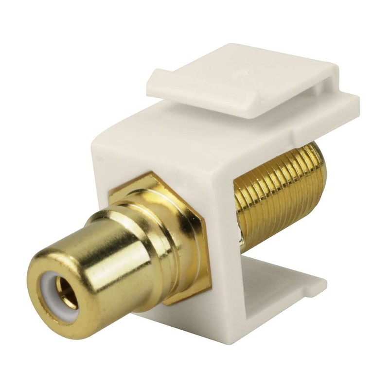 Skywalker Construct Pro F-Connector to RCA Keystone Jack w/ 8