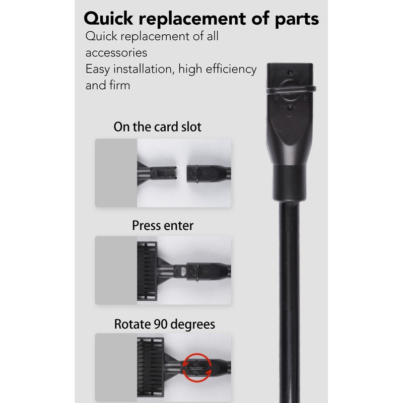 6 in 1 Aquarium Cleaning Kit Multifunction Replaceable Durable Fish