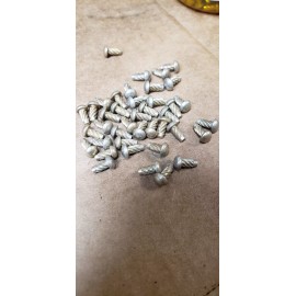 Unbranded Data plate rivets Qty 10 inspection hole plugs alternator generator starter ID