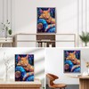 DPHERO DIY Sleeping Cat Diamond Painting Kits for Adults,5D Diamond