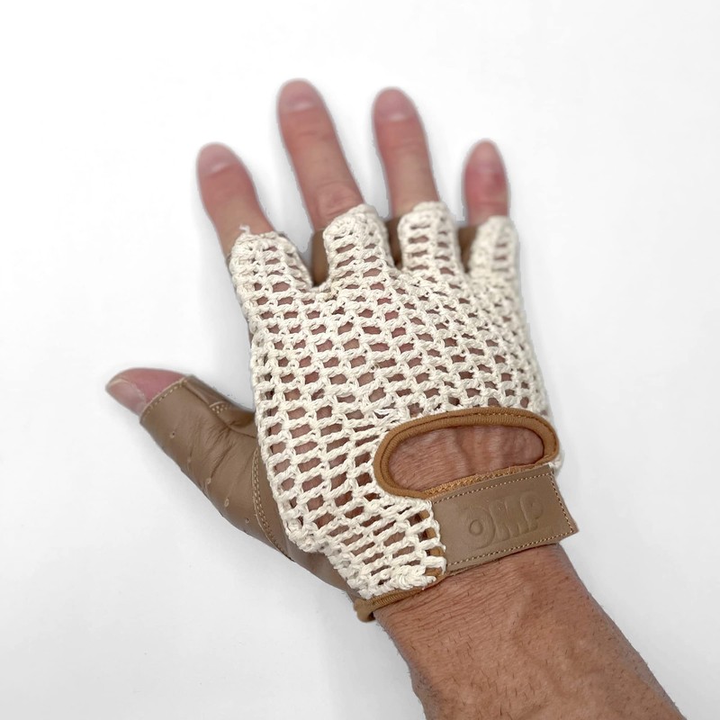 OMP TAZIO Brown Large IB/747 Driving Gloves