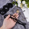SUPERFINDINGS 12-Piece Bolo Ties Making Set Including 4 Strands Round