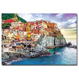 Cinque Terre Manarola Italy Refrigerator Magnet Size 2.5" x 3.5"