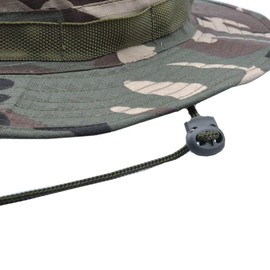 CHROME CRANE CB005 Men's Safari Cap Outdoor Wide Brim Camouflage Folding Hat, 05.camouflage 1