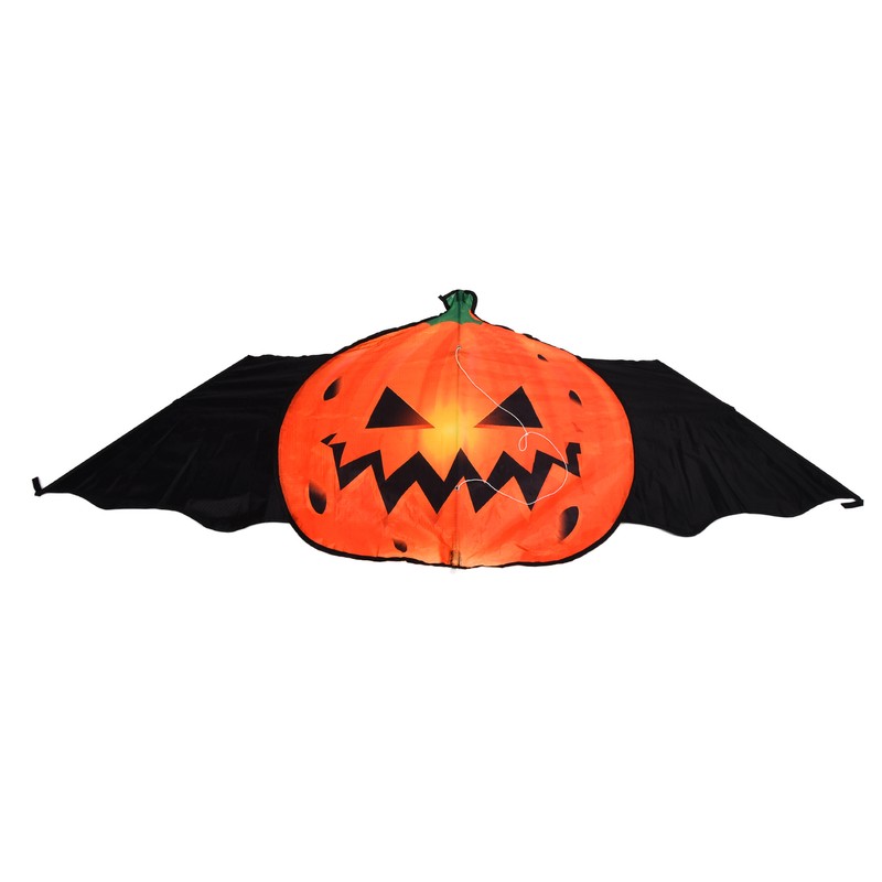 Children Cartoon Devil Pumpkin Kite Super Size 210T Polyester Kite