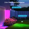 Consciot Solar Spot Lights Outdoor, Adjustable 170° Solar Outdoor Light,