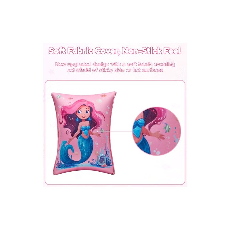 Arm Floaties for Kids, 2 Pack Inflatable Pool Floaties, Soft
