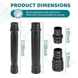 MaBoltx Gutter Cleaning Attachment Kit- Replace AGC1000, Compatible with EGO LB5300, LB5750, LB5800, LB6150, LB6500, LB6700, and LB7650 Leaf Blowers