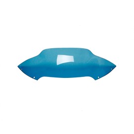 POWER JAMES Light Lake Blue PMMA Windshield Windscreen for 2015-2023 Harley Road Glide Ultra ST FLTR FLTRU FLTRX