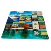 PLAYMATS P055 Earth Board Play Mat Lake 15cm x 15cm