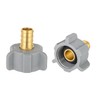 EFIELD 1/2 Inch PEX x 7/8 Inch Ballcock Swivel Brass