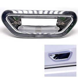 Wellvie X-Trail Tailgate Steering Wheel Cover T32 NT32 HT32 HNT32 Nissan Garnish Door Knob Genuine Fit Plated Custom Parts Exterior Parts Car Parts Car Parts