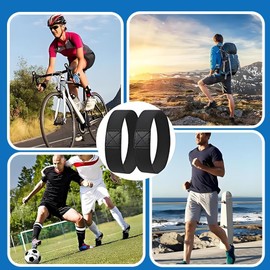 Kisstta 4 Pairs of Shoelaces Fixing Tape Football Boots Fixing Tape for Many Types of Shoes such as Football Boots, High Heels etc. Black, black, Unit size