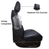 Huidasource Leather Car Seat Covers Fit for Toyota Tacoma 2016-2023