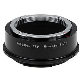 Fotodiox Pro Lens Mount Adapter - Compatible with Miranda (MIR) SLR Lenses to Canon RF Mount Mirrorless Cameras