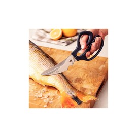 Tramontina 25919/168 TRAMONTINA Universal Kitchen Scissors 9.4 inches (24 cm), Dishwasher Safe, Made in Brazil, Super Colt